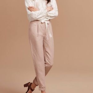 Aritzia Wilfred Allant Linen Pants